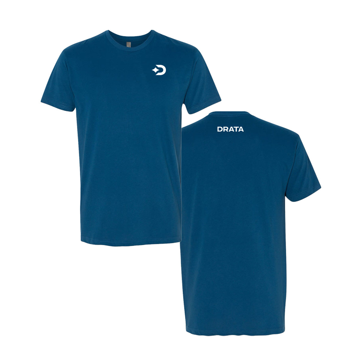 Cool Blue Next Level Suede T-Shirt